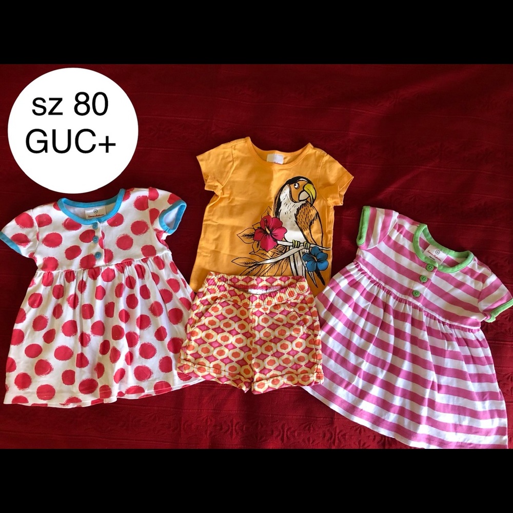 Hanna Andersson summer lot, size 80